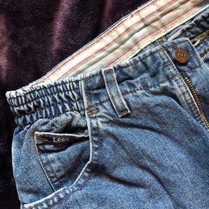 Vintage Lee Jeans w/ elastic waistband